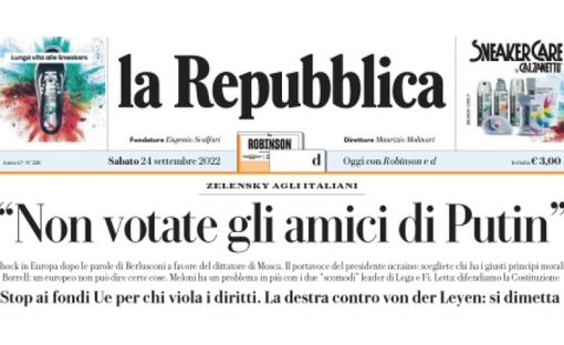 Repubblica: gli amici di Putin