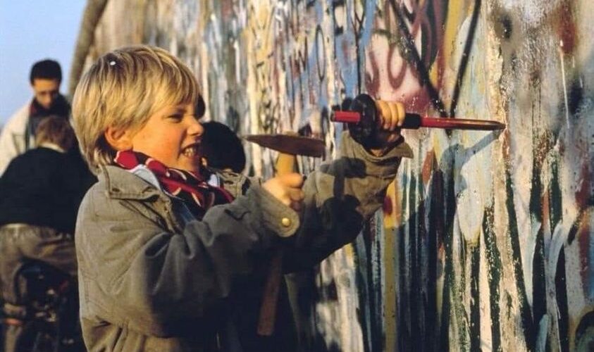 caduta del muro di Berlino